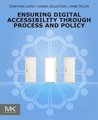 Enlarge image Cover: Ensuring Digital Accessibility Through Process and Policy - Elsevier