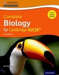 Cover: Complete Biology for Cambridge IGCSE Student Book - Oxford University Press