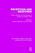 Cover: Reception and Response - Routledge