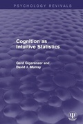 Cover: Cognition as Intuitive Statistics - Psychology Press Ltd