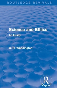 Enlarge image Cover: Science and Ethics - Routledge