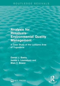 Abbildung von: Analysis for Residuals-Environmental Quality Management - Routledge