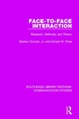 Cover: Face-to-Face Interaction - Routledge
