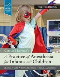 Abbildung von: A Practice of Anesthesia for Infants and Children - Elsevier