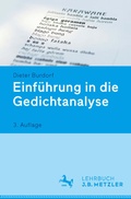 Cover: Einf&uuml;hrung in die Gedichtanalyse - J.B. Metzler