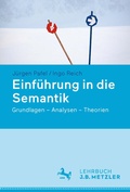 Cover: Einf&uuml;hrung in die Semantik - J.B. Metzler