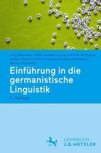 Abbildung von: Einführung in die germanistische Linguistik - J.B. Metzler