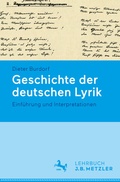 Cover: Geschichte der deutschen Lyrik. - J.B. Metzler