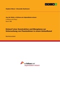 Cover: Entwurf einer Konstruktion und Messplanes zur Untersuchung von Flussturbinen in einem Umlaufkanal - GRIN Verlag