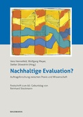 Cover: Nachhaltige Evaluation? - Waxmann