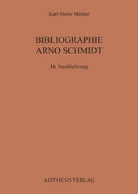 Abbildung von: Bibliographie Arno Schmidt - Aisthesis