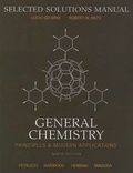 Cover: General Chemistry Selected Solutions Manual - Pearson Prentice Hall