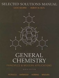 Enlarge image Cover: General Chemistry Selected Solutions Manual - Pearson Prentice Hall