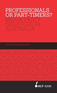 Enlarge image Cover: Professionals or Part-Timers? - Melbourne University Press