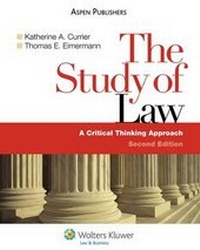 Enlarge image Cover: The Study of Law - Aspen Publishers Inc.,U.S.