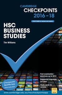 Abbildung von: Cambridge Checkpoints HSC Business Studies 2016-18 - Cambridge University Press