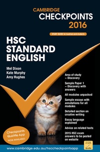 Enlarge image Cover: Cambridge Checkpoints HSC Standard English 2016 - Cambridge University Press