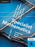 Cover: CSM VCE Specialist Mathematics Units 1 and 2 Print Bundle (Textbook and Hotmaths) - Cambridge University Press