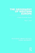Cover: The Geography of Western Europe - Routledge