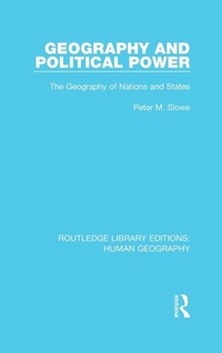 Bild vergrößern Bild: Geography and Political Power - Routledge