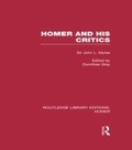 Cover: Homer and His Critics - Routledge
