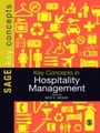 Cover: Key Concepts in Hospitality Management - SAGE Publications Ltd