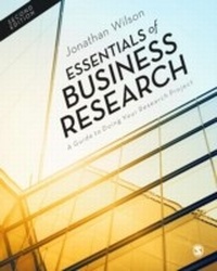 Enlarge image Cover: Essentials of Business Research - SAGE Publications Ltd