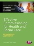 Cover: Effective Commissioning in Health and Social Care - Learning Matters Ltd