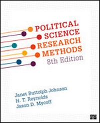 Enlarge image Cover: Political Science Research Methods - CQ Press