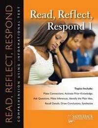 Enlarge image Cover: Read Reflect Respond 1 - Saddleback Educational Publishing, Inc.