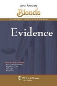 Enlarge image Cover: Evidence - Aspen Publishers Inc.,U.S.