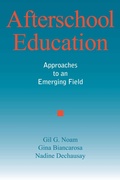 Cover: Afterschool Education - Harvard Educational Publishing Group