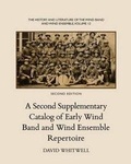 Cover: The History and Literature of the Wind Band and Wind Ensemble - Whitwell Books