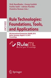 Abbildung von: Rule Technologies: Foundations, Tools, and Applications - Springer