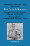 Cover: Eine Grenze in Bewegung / Une fronti&egrave;re mouvante - De Gruyter Oldenbourg