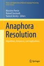 Cover: Anaphora Resolution - Springer