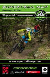 Abbildung von: Supertrail Map Wuppertal / Elfringhauser Schweiz - outkomm