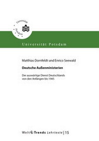 Abbildung von: Deutsche Außenministerien - WeltTrends