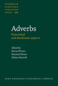 Enlarge image Cover: Adverbs - John Benjamins Publishing Co