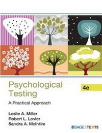 Enlarge image Cover: Psychological Testing - SAGE India