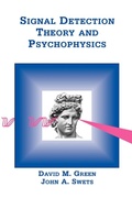 Cover: Signal Detection Theory & Psychophysics - Peninsula Publishing