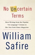 Cover: No Uncertain Terms - Simon + Schuster LLC
