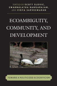 Enlarge image Cover: Ecoambiguity, Community, and Development - Lexington Books