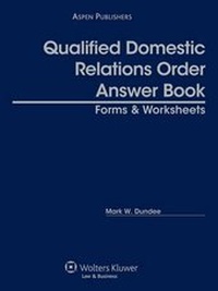 Abbildung von: Qualified Domestic Relations Order (Qdro) Answer Book - Aspen Publishers Inc.,U.S.