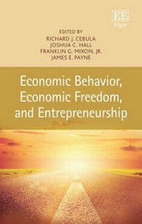 Enlarge image Cover: Economic Behavior, Economic Freedom, and Entrepreneurship - Edward Elgar Publishing