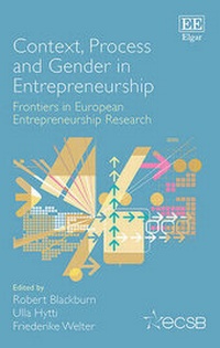 Enlarge image Cover: Context, Process and Gender in Entrepreneurship - Edward Elgar Publishing