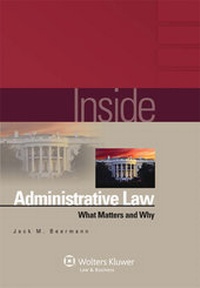 Enlarge image Cover: Inside Administrative Law - Aspen Publishers Inc.,U.S.