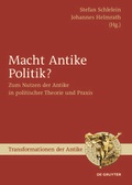 Cover: Macht Antike Politik? - De Gruyter