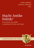 Cover: Macht Antike Politik? - De Gruyter