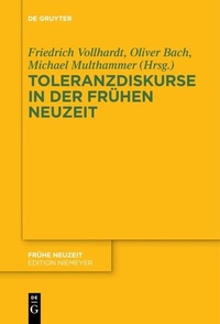 Abbildung von: Toleranzdiskurse in der Frühen Neuzeit - De Gruyter